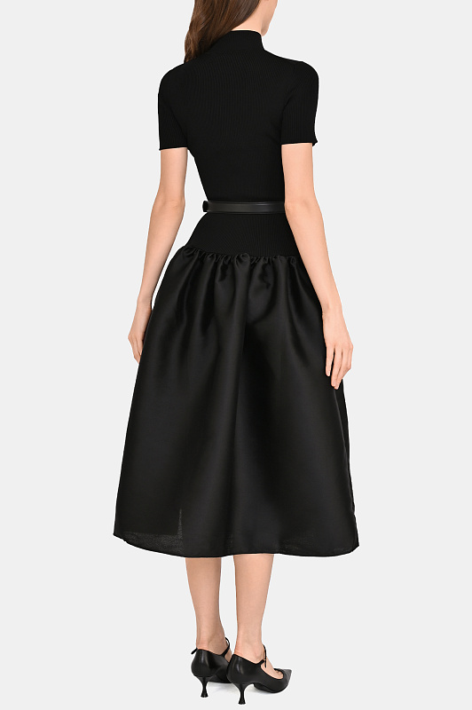 Платье+ремень SELF PORTRAIT  Черный Женский RS26138MB