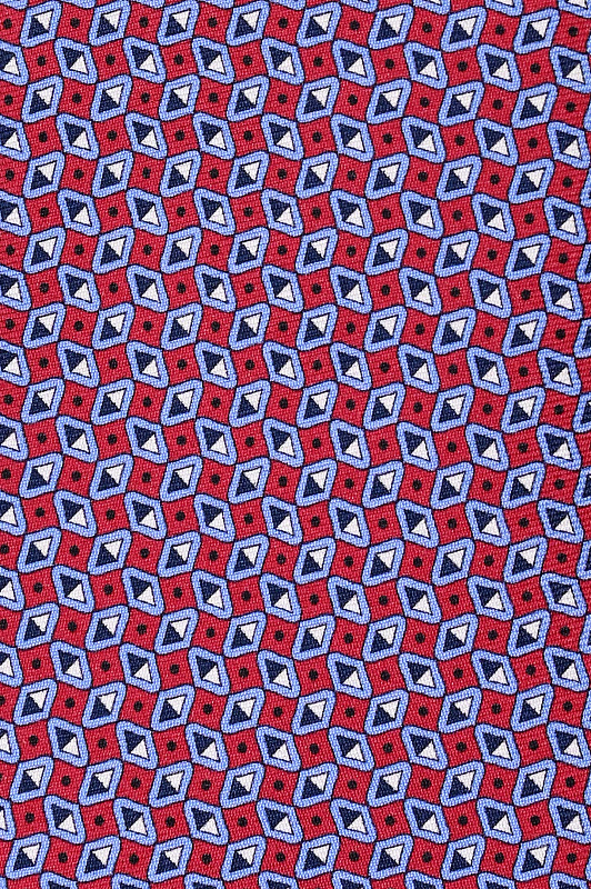 Галстук CANALI Красный Мужской 18HS04585