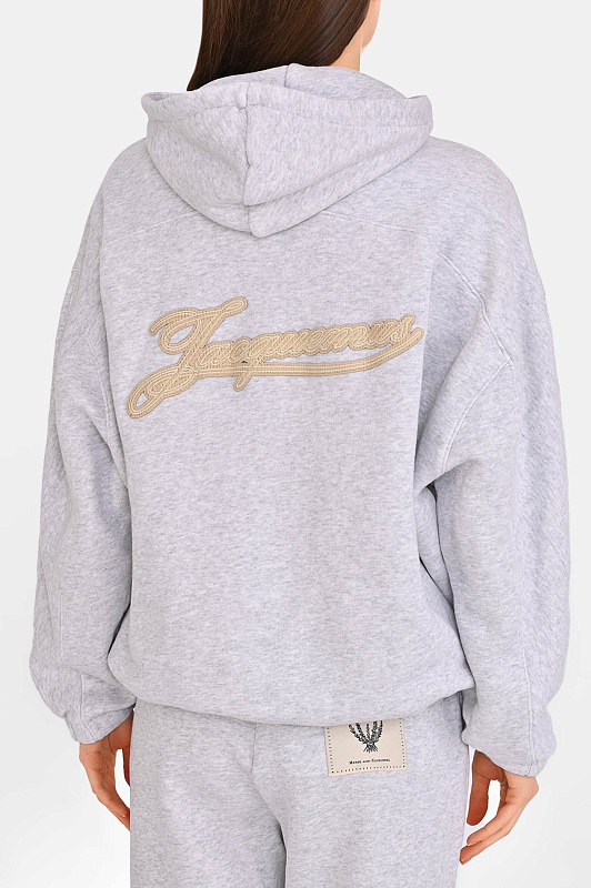 Куртка спорт JACQUEMUS Серый Женский HOW00415AJ00262