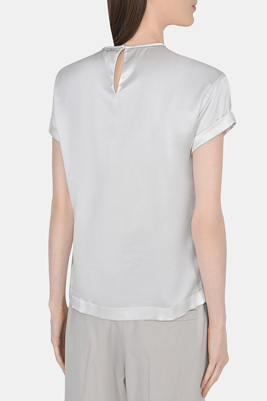 Блуза BRUNELLO  CUCINELLI Белый Женский M0C59B1008