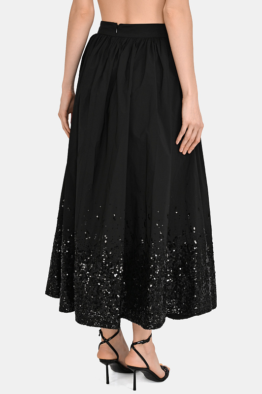 Юбка ZUHAIR MURAD  Черный Женский RSK26333 TABL009