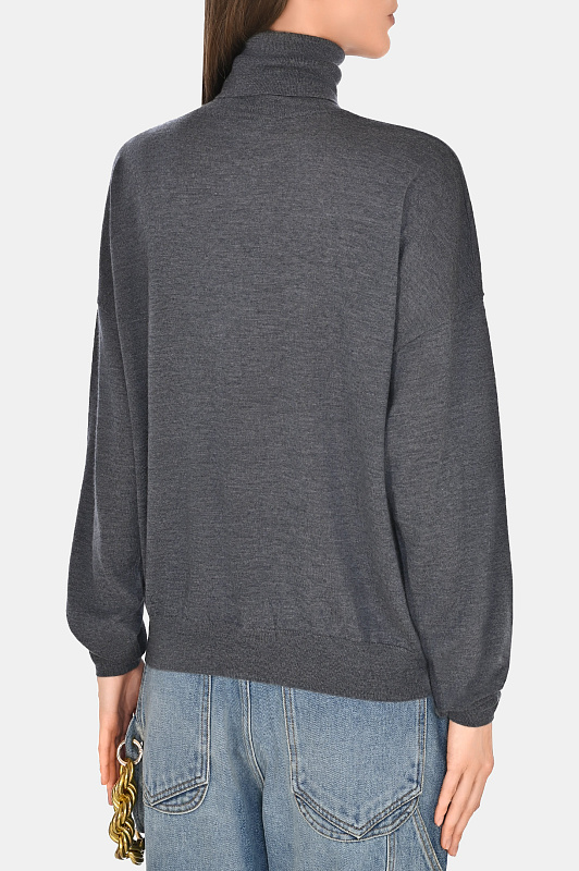 Свитер-водолазка из кашемира