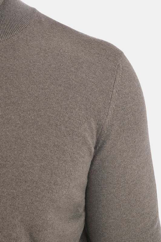 Трикотажный джемпер с молнией BRUNELLO  CUCINELLI Зеленый Мужской M2200124