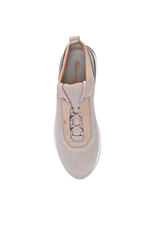 Кроссовки SANTONI Светло-бежевый Мужской MBIG21601BGRCHODG23