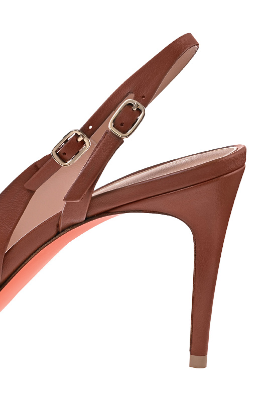 Босоножки SANTONI Коричневый Женский WDIG71269HI2NSZAC50