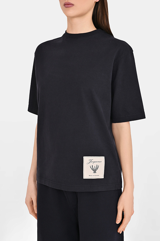 Блуза JACQUEMUS Темно-синий Женский TSW00593AJ00045