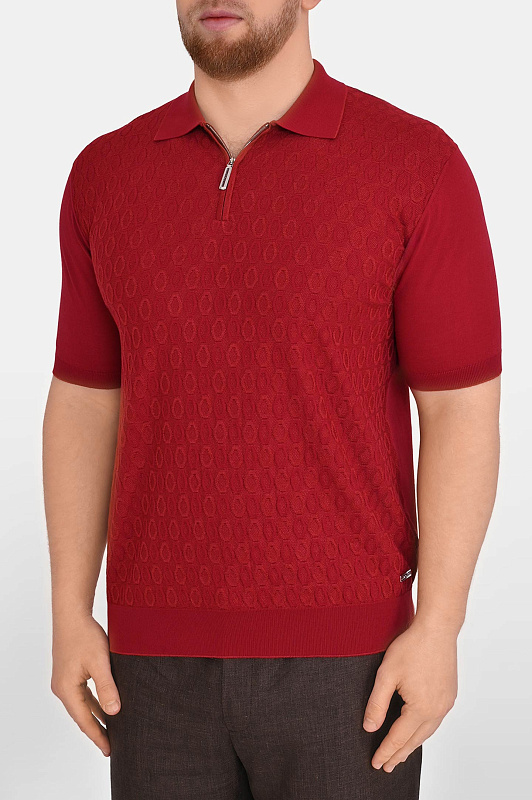 Поло STEFANO RICCI Красный Мужской K414015P31 F26166