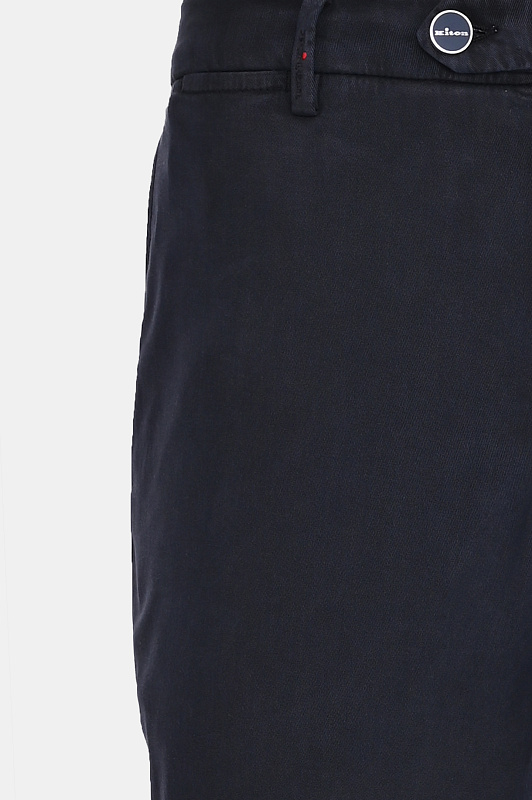 Брюки KITON Темно-синий Мужской UFPP79RK0606H