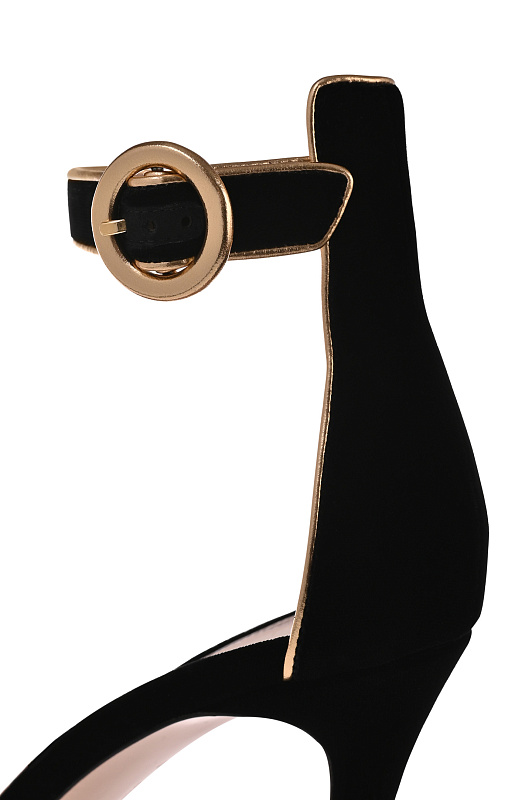 Босоножки GIANVITO ROSSI Черный Женский G61762.15RIC.NK1MEKN