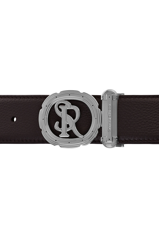 Ремень STEFANO RICCI Темно-коричневый Мужской N381MR C527P