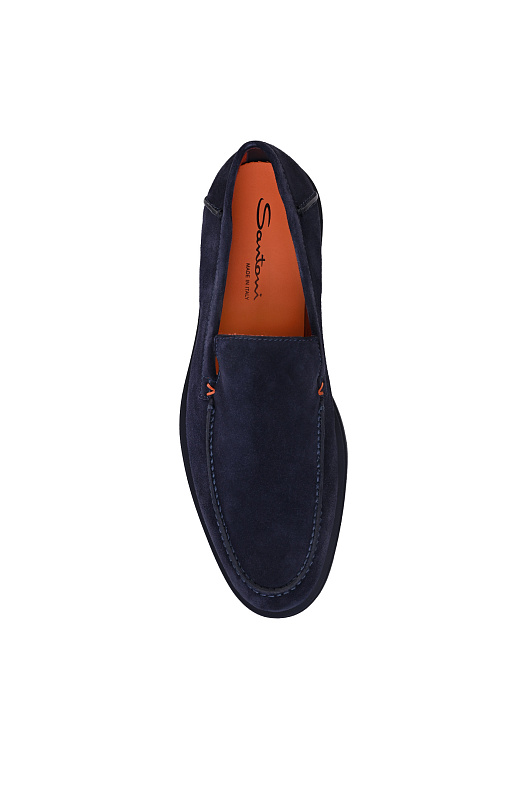 Лоферы SANTONI Темно-синий Мужской MGDG17824OOTKSVUU60