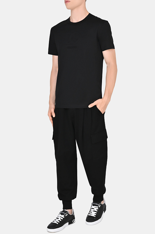 Футболка DOLCE & GABBANA  Черный Мужской G8KBAZ G7C7Q