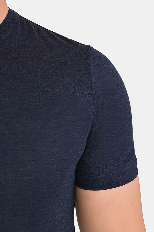 Футболка CAPOBIANCO Темно-синий Мужской 18M660.OP00.