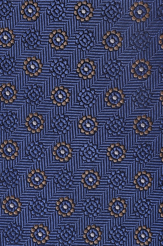 Галстук CANALI Голубой Мужской 18HJ04566