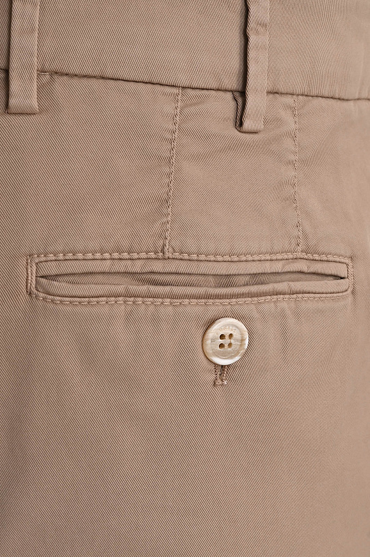 Брюки BRUNELLO  CUCINELLI Бежевый Мужской M289LI1770