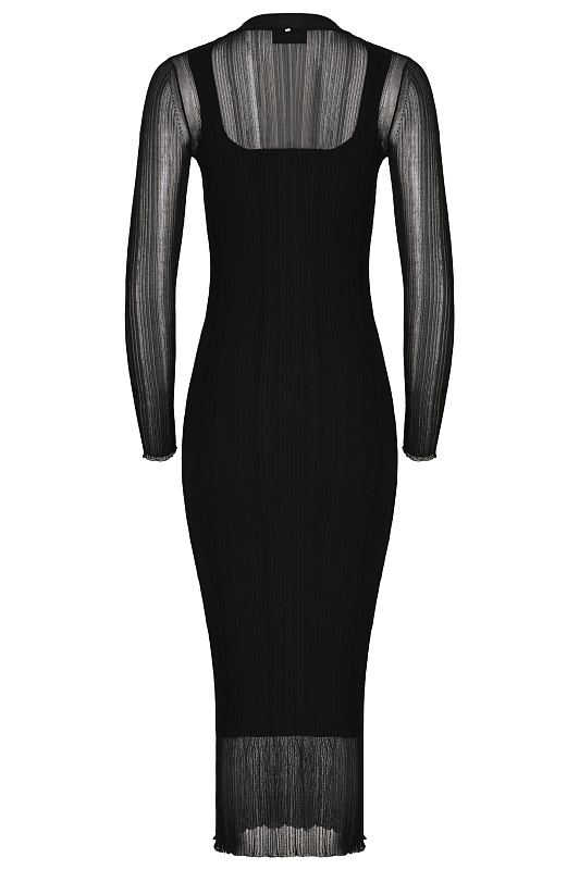 Платье SPORTMAX Черный Женский SPXCARO 2612321031600