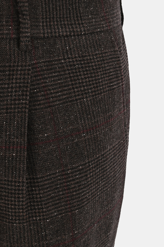 Костюм BRUNELLO  CUCINELLI Темно-коричневый Мужской MV464LDTH