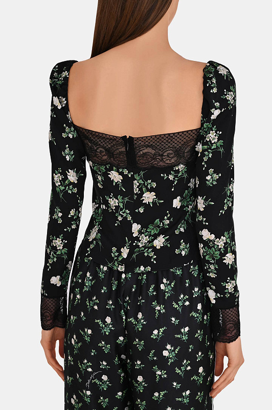 Блуза DOLCE & GABBANA  Черный Женский F7BQ1TFSA9G