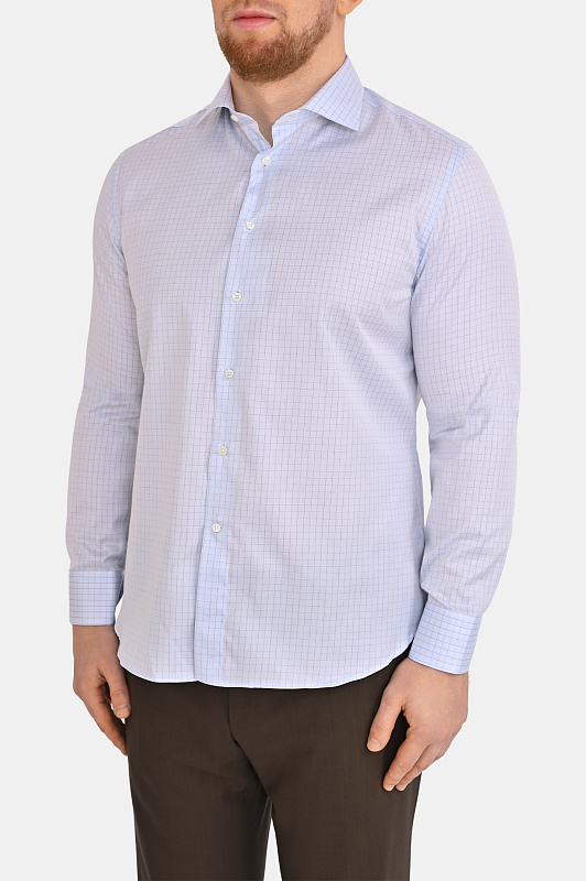 Рубашка CANALI Голубой Мужской CCLX0C3GD03716