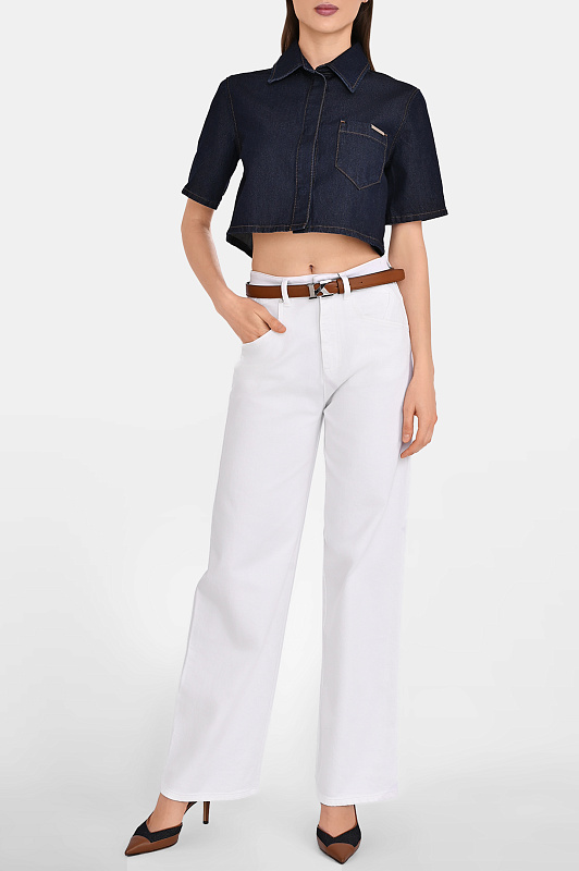 Блуза KITON Синий Женский DJ61401K0926H0 Блуза KITON Синий Женский DJ61401K0926H0