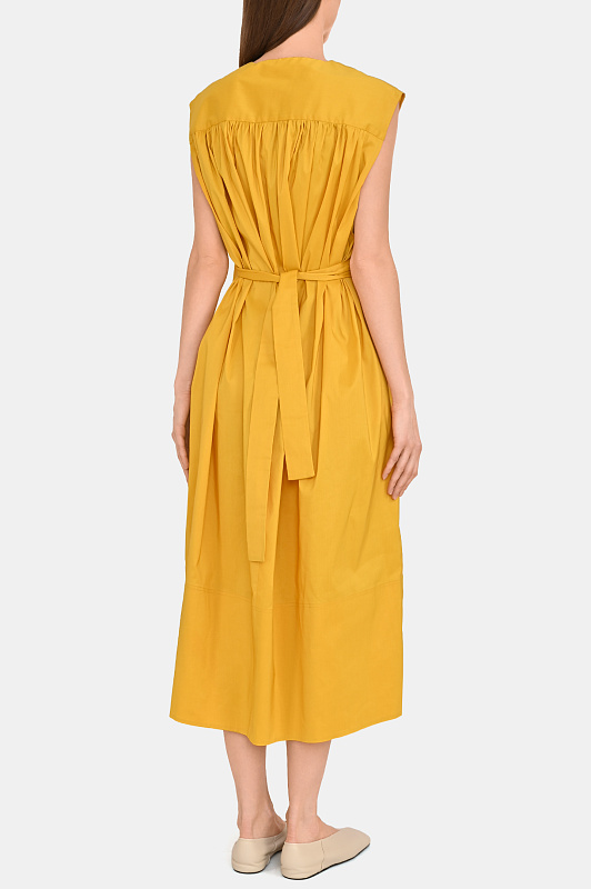 Платье+пояс FABIANA FILIPPI  Желтый Женский ABD275F640L362