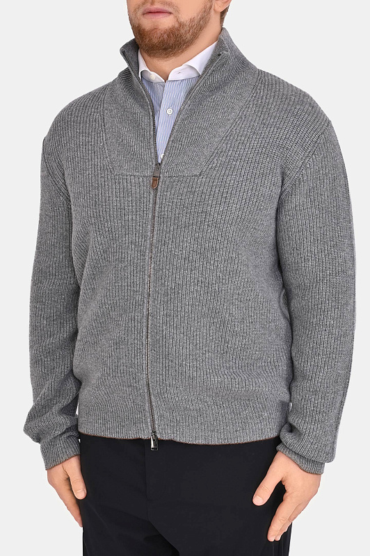 Кардиган CANALI Серый Мужской MK02552 C1223