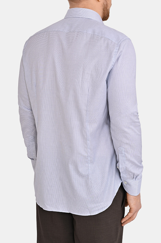 Рубашка CANALI Бело-голубой Мужской CCLX0C3GD03714