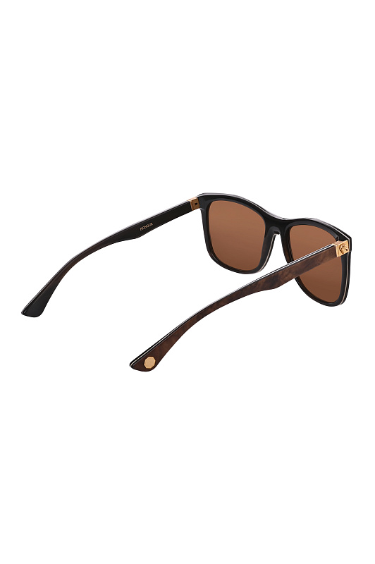 Очки STEFANO RICCI Коричневый Мужской SG04O WALNUT