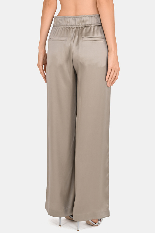 Брюки BRUNELLO  CUCINELLI Оливковый Женский M0C59P8942