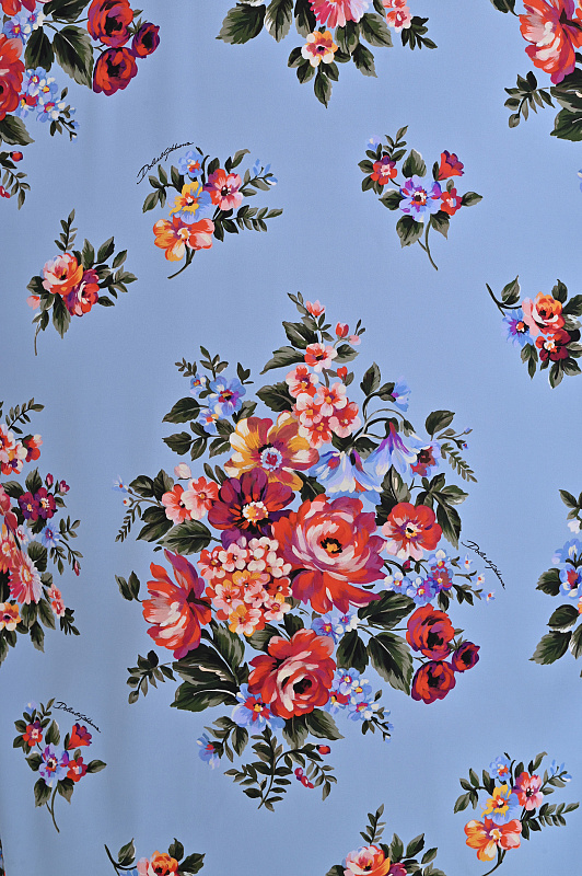 Платье DOLCE & GABBANA  Голубой Женский F610QTFSA8P 