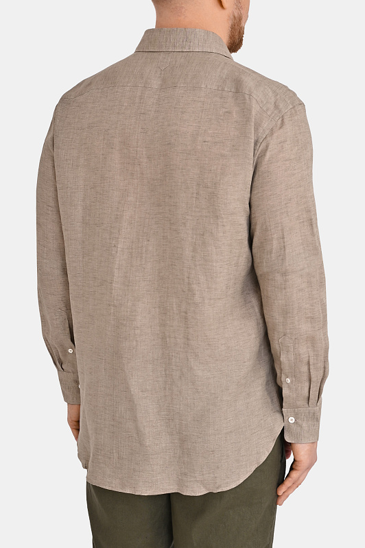 Рубашка CANALI Бежевый Мужской CSL7077GL03099
