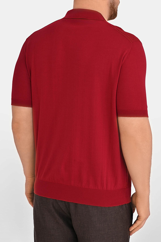 Поло STEFANO RICCI Красный Мужской K414015P31 F26166