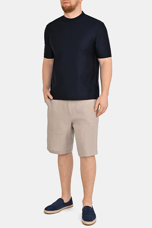 Футболка CANALI Темно-синий Мужской T0943MJ02438