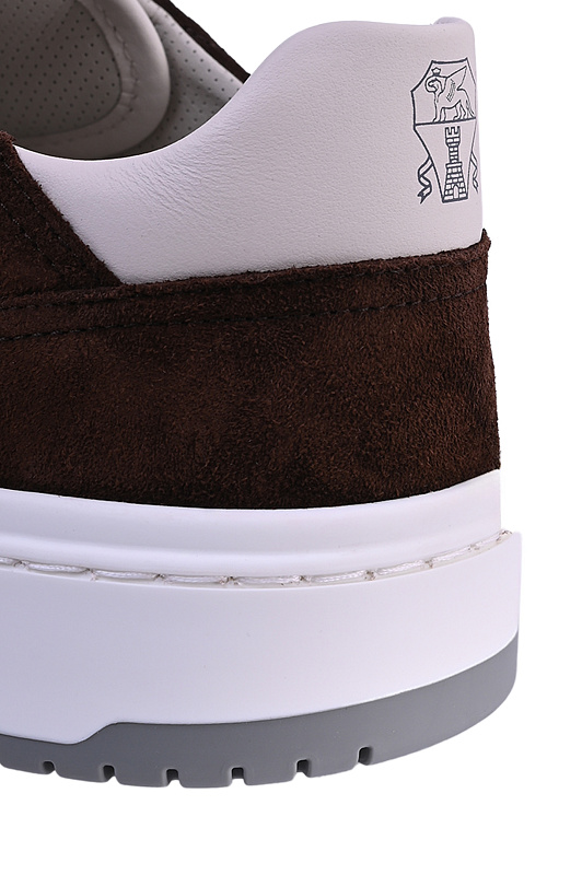 Кеды BRUNELLO  CUCINELLI Коричневый Мужской MZUPSTZ308