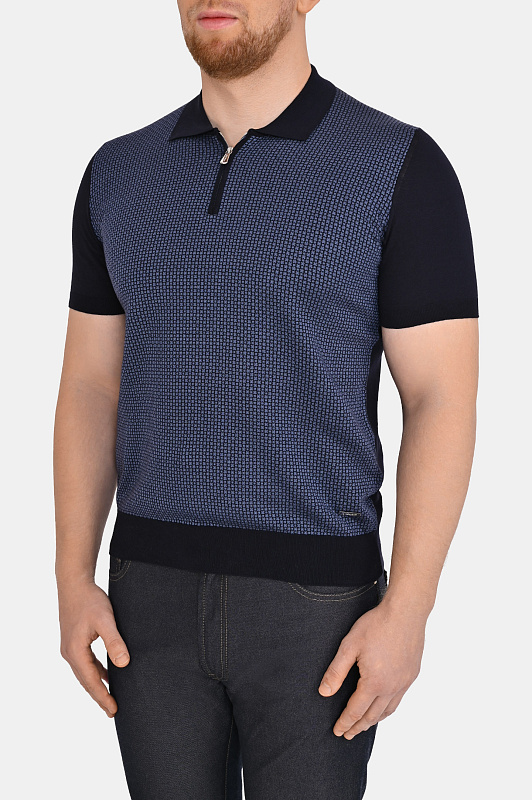 Поло MANDELLI Синий Мужской P26-1K024A-5703