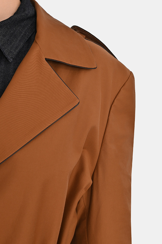 Плащ KITON Коричневый Женский D61613K0993G0100I 