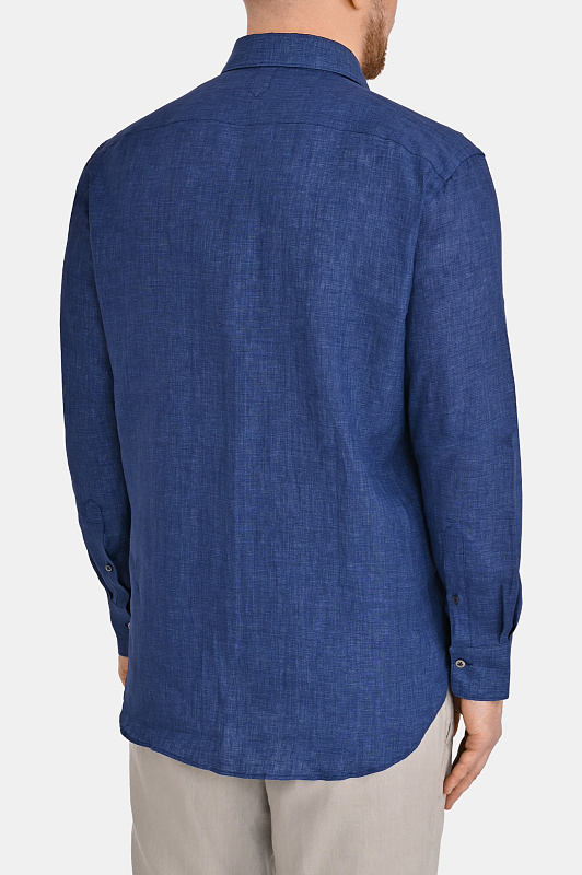 Рубашка CANALI Темно-синий Мужской CSL7077GL03099