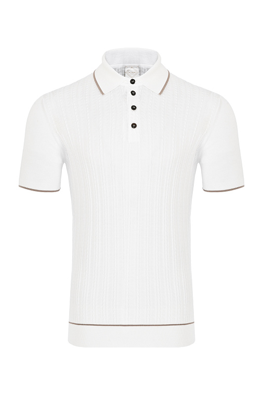 Поло-джемпер из хлопка