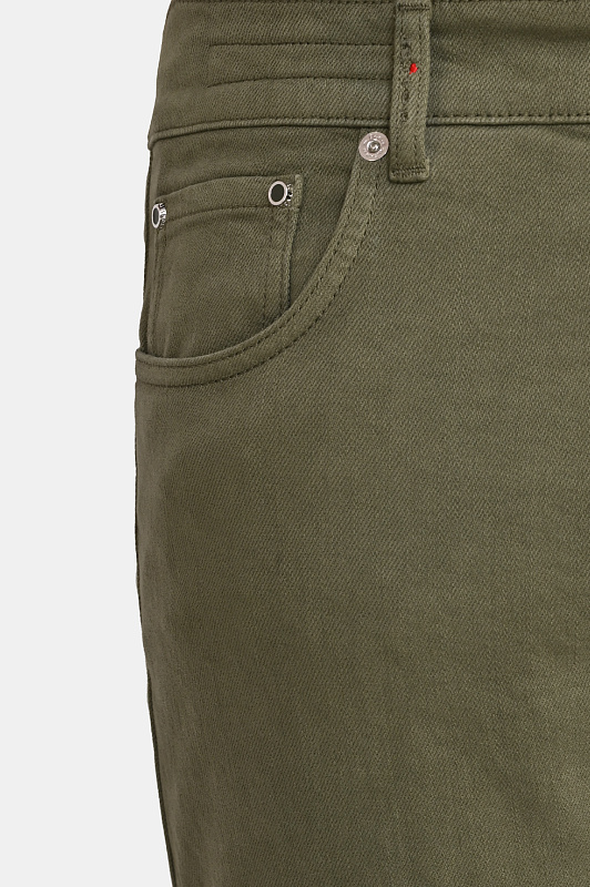 Джинсы зеленые KITON Зеленый Мужской UPR005RK0109L
