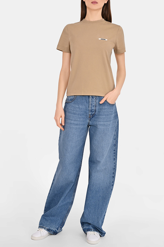 Футболка JACQUEMUS Бежевый Женский TSW00550AJ00029 