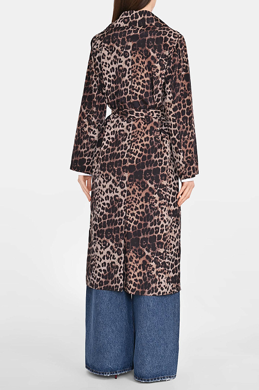 Плащ SIMONETTA  RAVIZZA Леопардовый Женский S06CO61T92/125