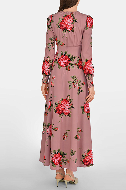 Платье DOLCE & GABBANA  Розовый Женский F610OTFSA8Q