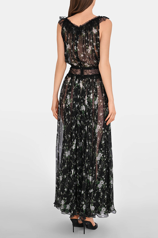 Платье DOLCE & GABBANA  Черный Женский F654HTIS12I