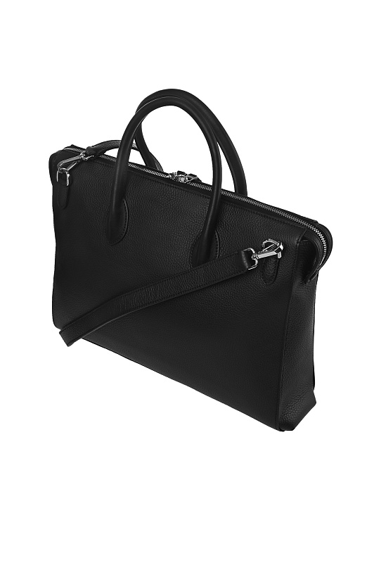 Деловая сумка с карманом SANTONI Черный Мужской UFBGA2715EN-AVGPN01