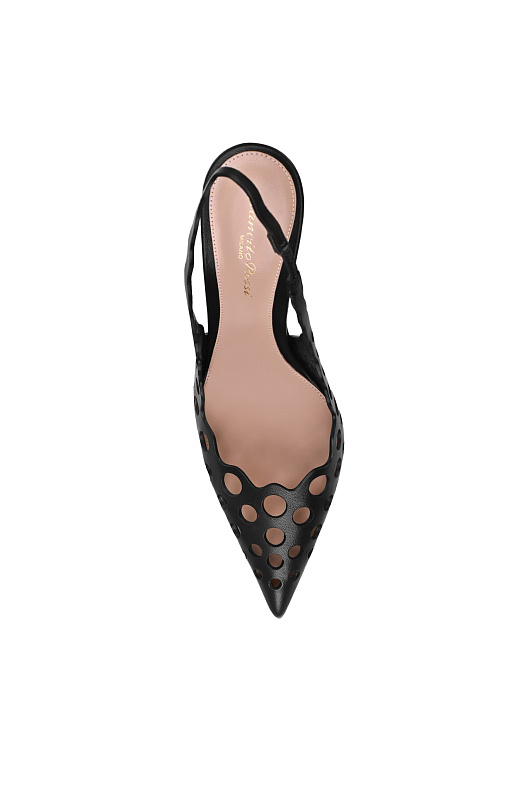 Босоножки GIANVITO ROSSI Черный Женский G95648.95RIC.NXFNERO