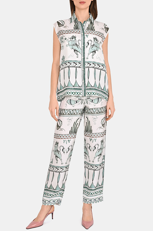 Топ FABIANA FILIPPI  Белый Женский CAD275F597