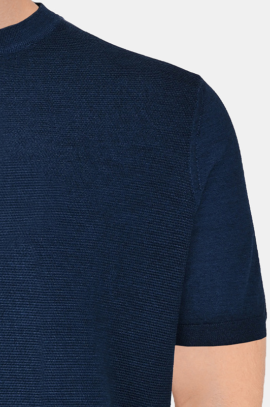 Джемпер CANALI Темно-синий Мужской C0719MK02476