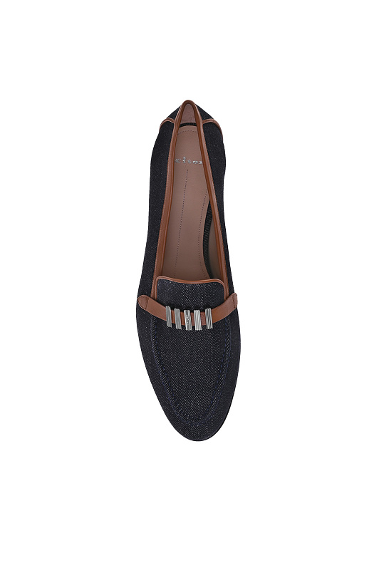 Лоферы KITON Коричневый Женский D59826K0900H01009 