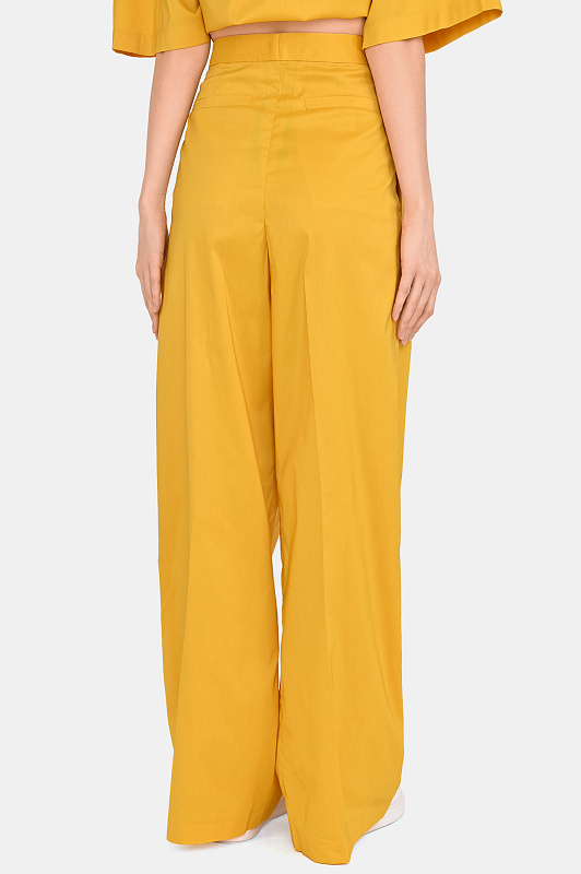 Брюки FABIANA FILIPPI  Желтый Женский PAD275F832D854