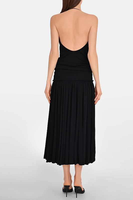 Платье JACQUEMUS Черный Женский DRW00792AJ00253